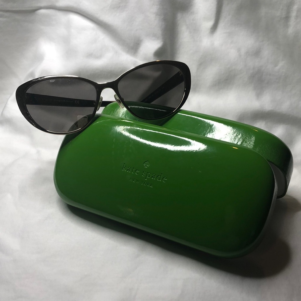 NEW Kate Spade Aliza/S Gold-tone Cat eye Sunglasses